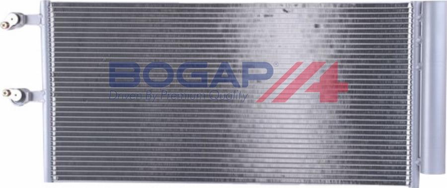 BOGAP V4117110 - Конденсатор, кондиціонер autocars.com.ua