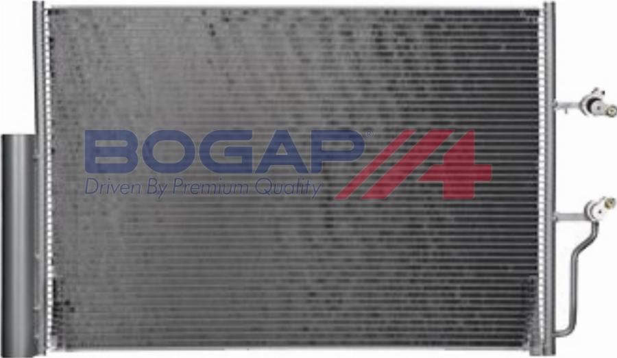 BOGAP V4117112 - Конденсатор, кондиціонер autocars.com.ua