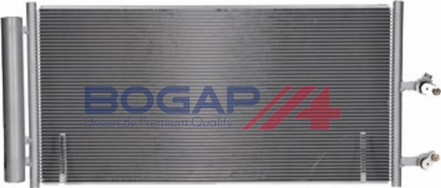 BOGAP V4117113 - Конденсатор, кондиціонер autocars.com.ua