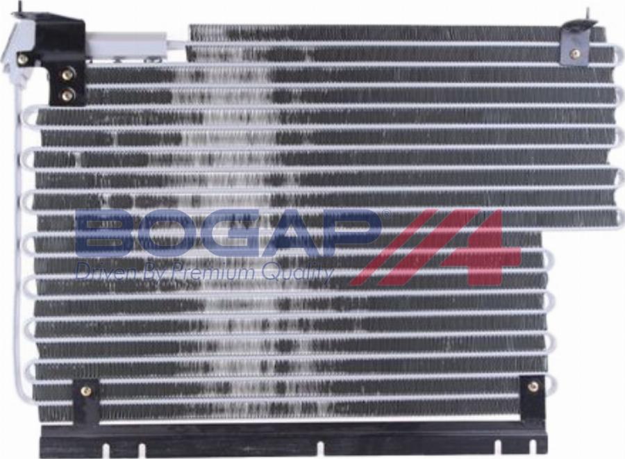 BOGAP V4117115 - Конденсатор, кондиціонер autocars.com.ua
