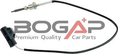 BOGAP V6120105 - Датчик, температура вихлопних газів autocars.com.ua