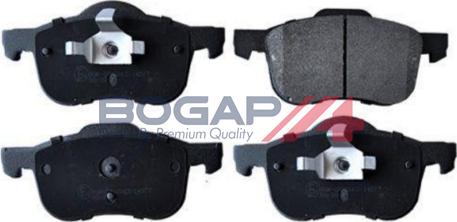 BOGAP V8210125 - Гальмівні колодки, дискові гальма autocars.com.ua
