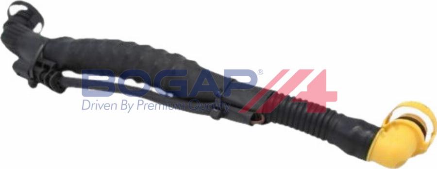 BOGAP W1210100 - Шланг, вентиляція картера autocars.com.ua