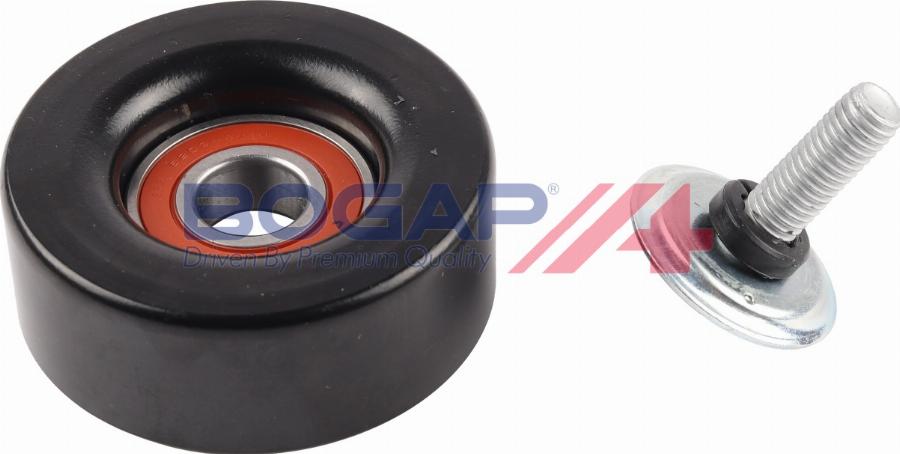 BOGAP W1320101 - Паразитний / провідний ролик, поліклиновий ремінь autocars.com.ua