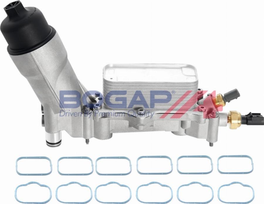 BOGAP W1425107 - Масляний радіатор, рухове масло autocars.com.ua