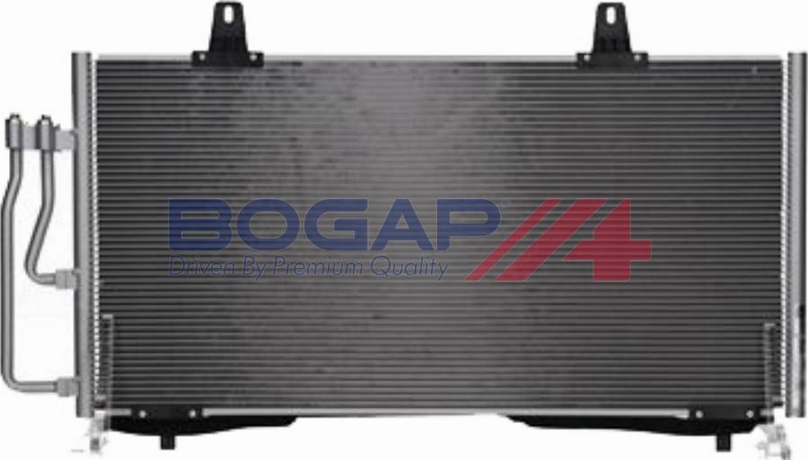 BOGAP W4117101 - Конденсатор, кондиціонер autocars.com.ua