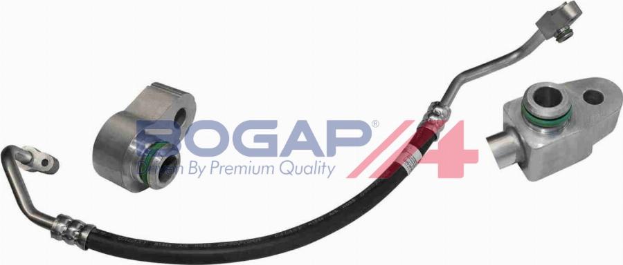 BOGAP W4128101 - Трубопровід високого / низького тиску, кондиціонер autocars.com.ua