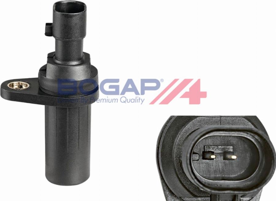 BOGAP W6115117 - Датчик імпульсів, колінчастий вал autocars.com.ua