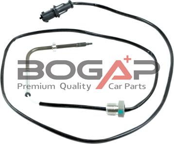 BOGAP W6120113 - Датчик, температура вихлопних газів autocars.com.ua