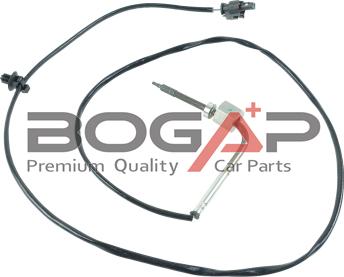 BOGAP W6120120 - Датчик, температура вихлопних газів autocars.com.ua