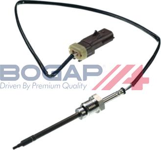BOGAP W6120142 - Датчик, температура вихлопних газів autocars.com.ua
