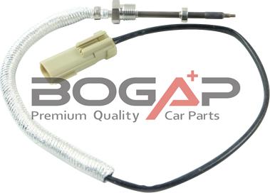 BOGAP W6120145 - Датчик, температура вихлопних газів autocars.com.ua
