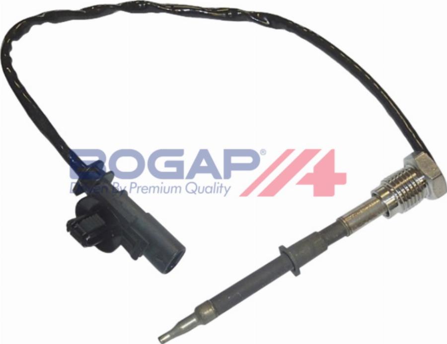 BOGAP W6120154 - Датчик, температура вихлопних газів autocars.com.ua