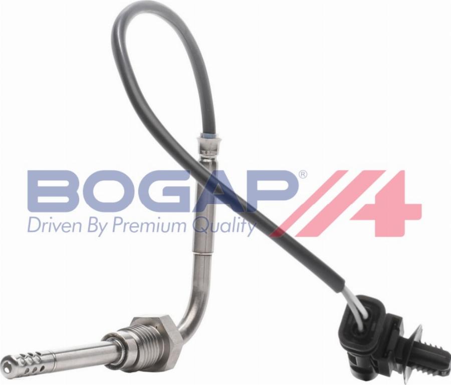 BOGAP W6120177 - Датчик, температура вихлопних газів autocars.com.ua