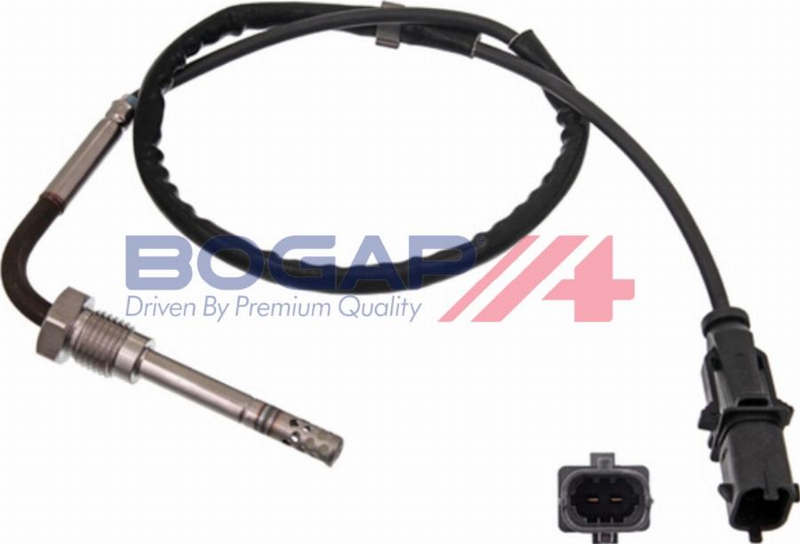 BOGAP W6120178 - Датчик, температура вихлопних газів autocars.com.ua