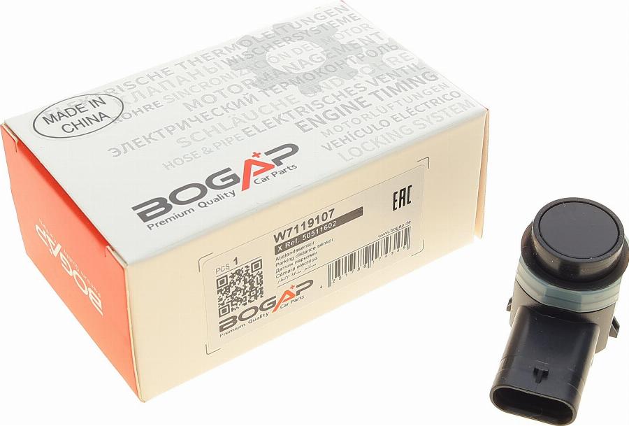 BOGAP W7119107 - Датчик, система допомоги при парковці autocars.com.ua