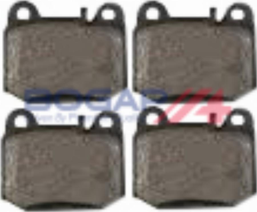 BOGAP W8210127 - Гальмівні колодки, дискові гальма autocars.com.ua