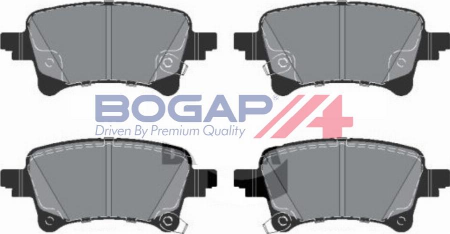 BOGAP W8210130 - Гальмівні колодки, дискові гальма autocars.com.ua