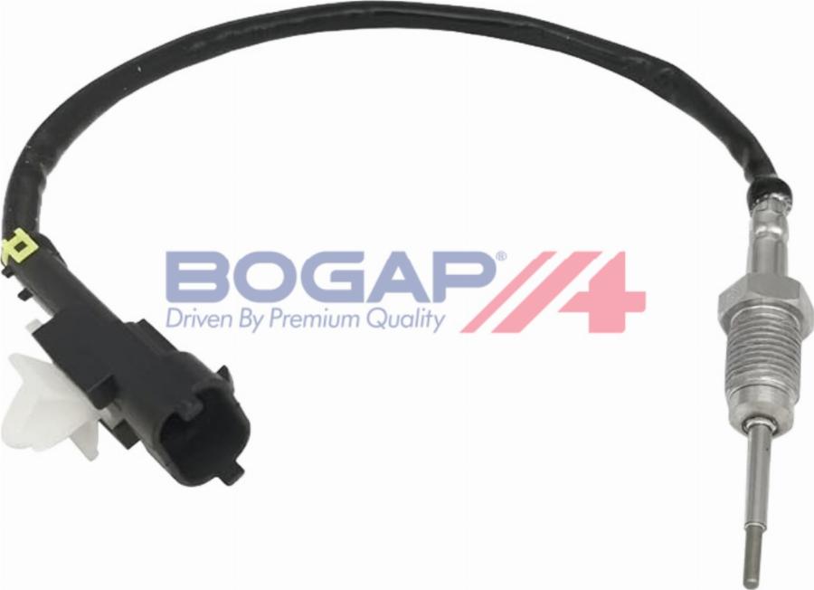 BOGAP Y6120104 - Датчик, температура вихлопних газів autocars.com.ua