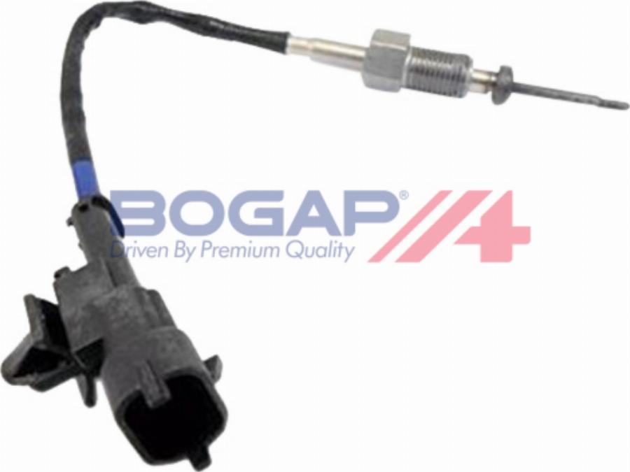 BOGAP Y6120105 - Датчик, температура вихлопних газів autocars.com.ua