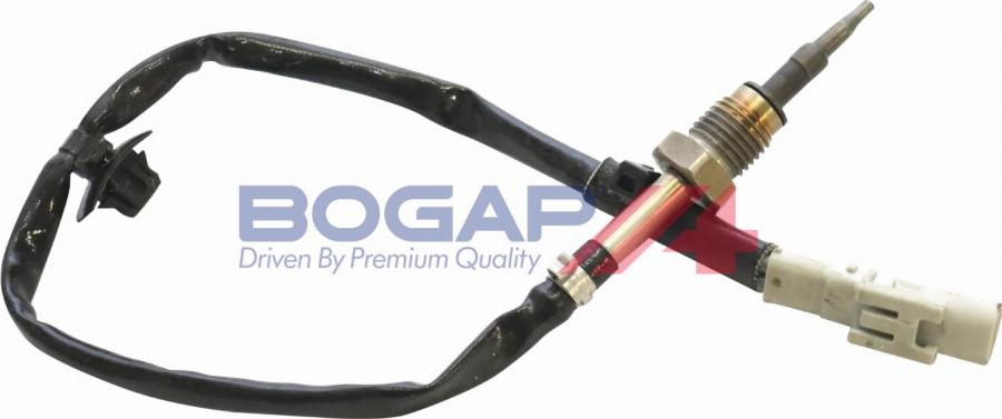 BOGAP Y6120114 - Датчик, температура вихлопних газів autocars.com.ua