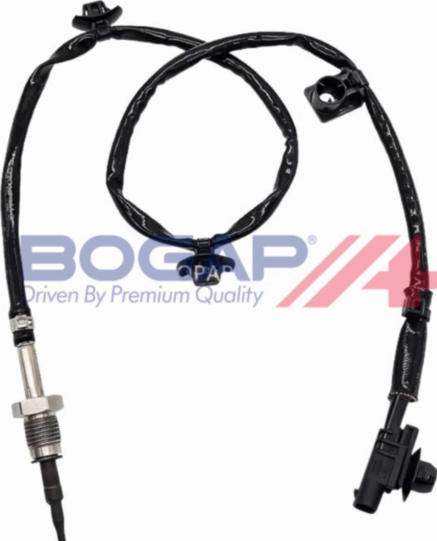 BOGAP Y6120115 - Датчик, температура вихлопних газів autocars.com.ua