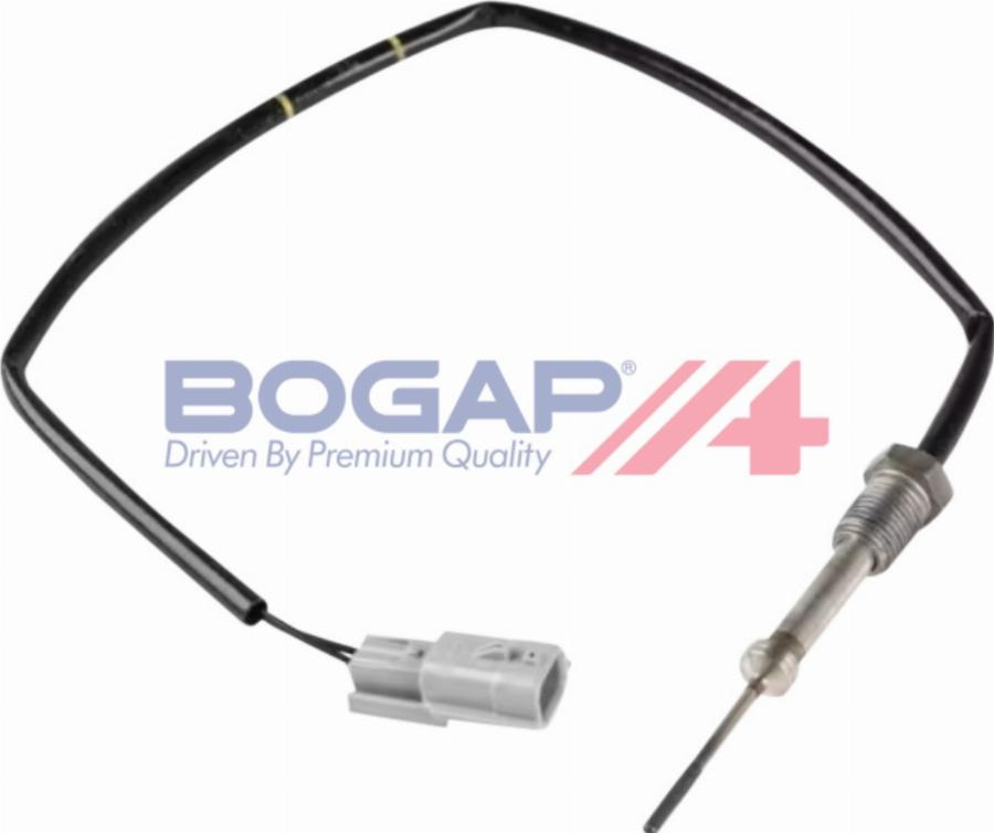 BOGAP Y6120117 - Датчик, температура вихлопних газів autocars.com.ua