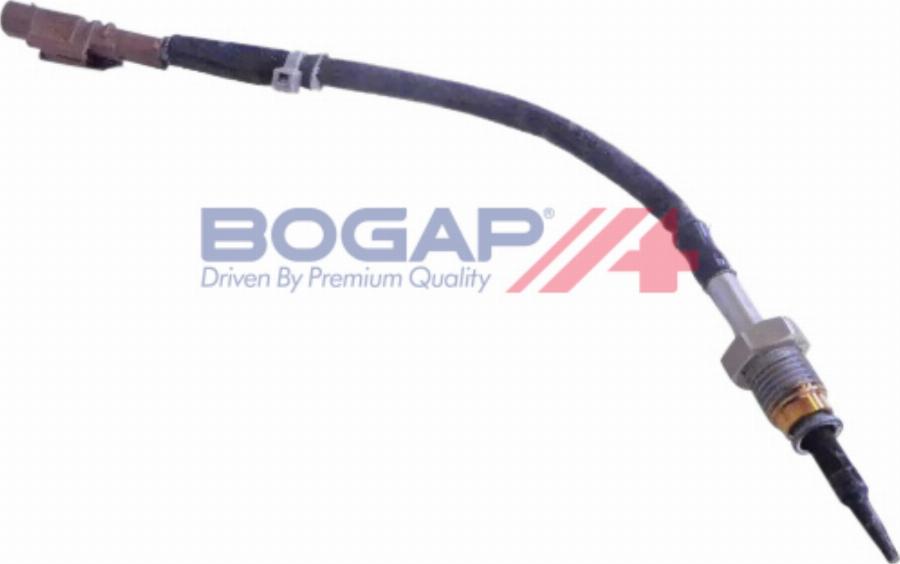 BOGAP Y6120118 - Датчик, температура вихлопних газів autocars.com.ua