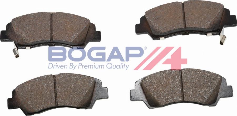 BOGAP Y8210165 - Гальмівні колодки, дискові гальма autocars.com.ua
