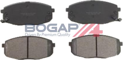 BOGAP Y8210201 - Гальмівні колодки, дискові гальма autocars.com.ua