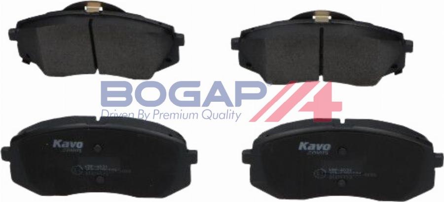 BOGAP Y8210248 - Гальмівні колодки, дискові гальма autocars.com.ua