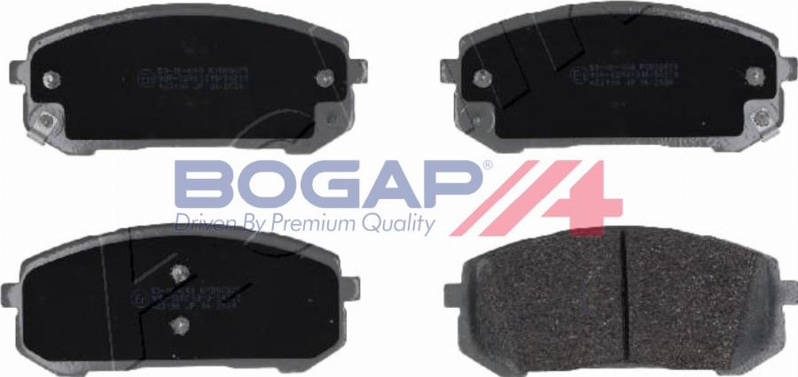 BOGAP Y8210272 - Гальмівні колодки, дискові гальма autocars.com.ua