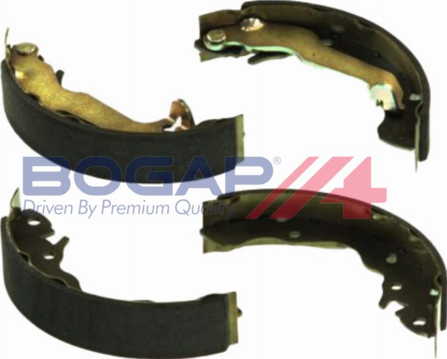 BOGAP Y8213100 - Комплект гальм, барабанний механізм autocars.com.ua