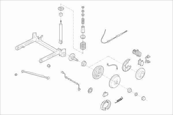 BOGE AUDI-80B3-RB006 - Рульове управління autocars.com.ua