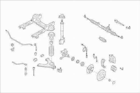 BOGE FORD-TRANS-FB012 - Подвеска колеса avtokuzovplus.com.ua