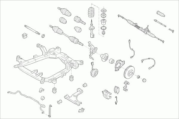 BOGE OPEL-ASTRA-FB061 - Рульове управління autocars.com.ua