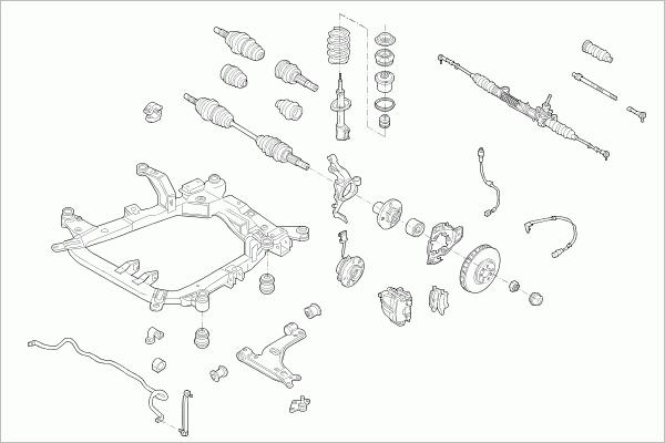 BOGE OPEL-ASTRA-FB085 - Рулевое управление avtokuzovplus.com.ua