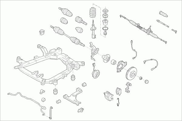 BOGE OPEL-ASTRA-FB097 - Рулевое управление avtokuzovplus.com.ua