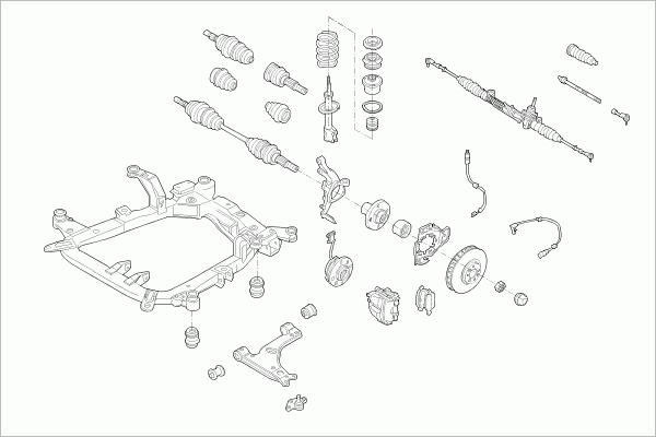 BOGE OPEL-ASTRA-FB102 - Рульове управління autocars.com.ua