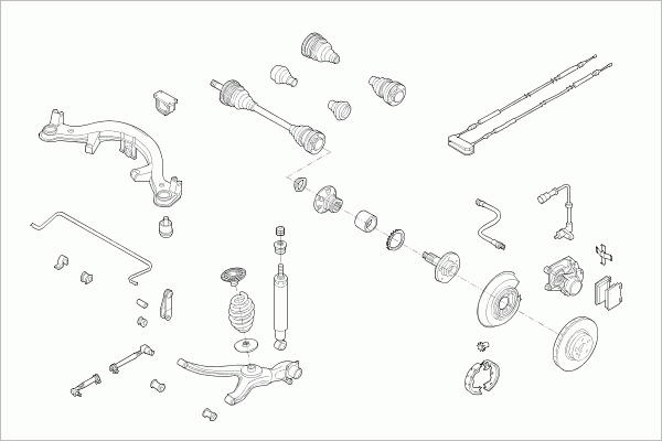 BOGE OPEL-OMEGA-RB007 - Рульове управління autocars.com.ua