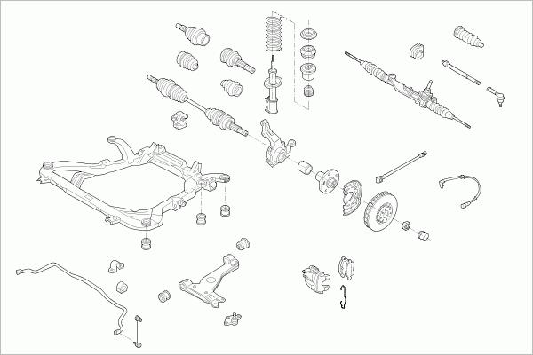 BOGE OPEL-VECTR-FB030 - Рулевое управление avtokuzovplus.com.ua