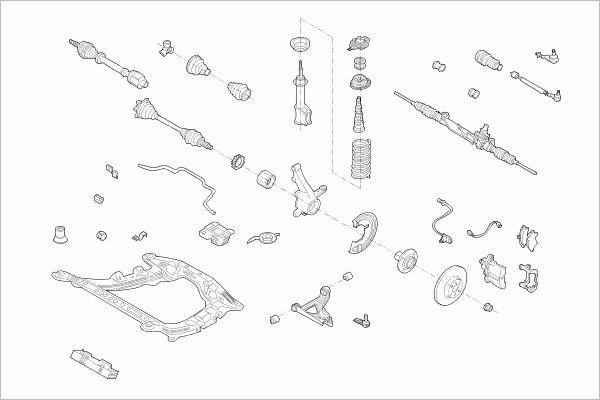 BOGE RENAU-19II-FB002 - Рульове управління autocars.com.ua