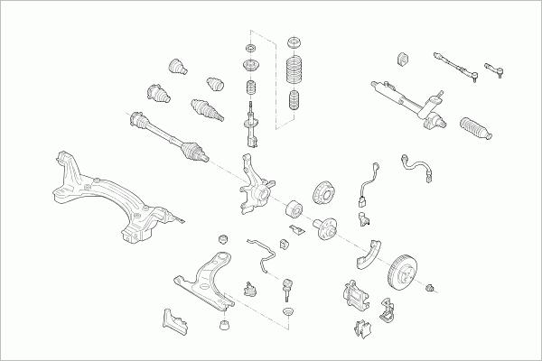 BOGE SEAT-AROSA-FB004 - Рульове управління autocars.com.ua