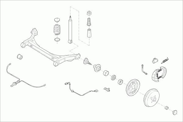 BOGE SEAT-AROSA-RB001 - Рульове управління autocars.com.ua