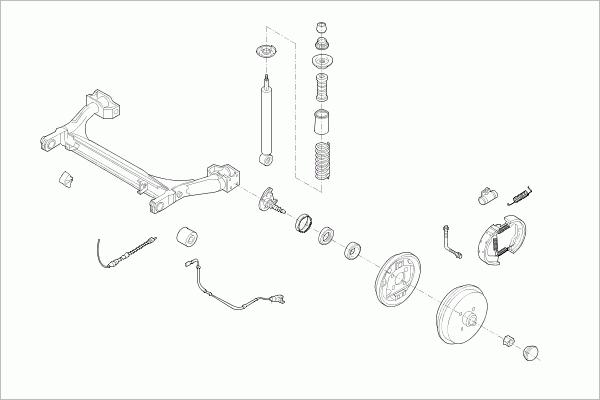 BOGE SEAT-IBIZA-RB005 - Рульове управління autocars.com.ua