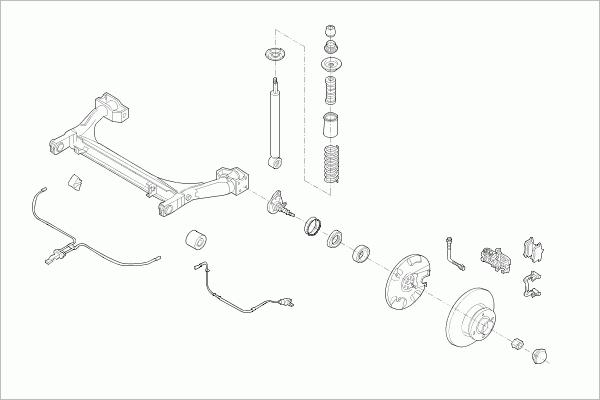 BOGE SEAT-IBIZA-RB006 - Рульове управління autocars.com.ua