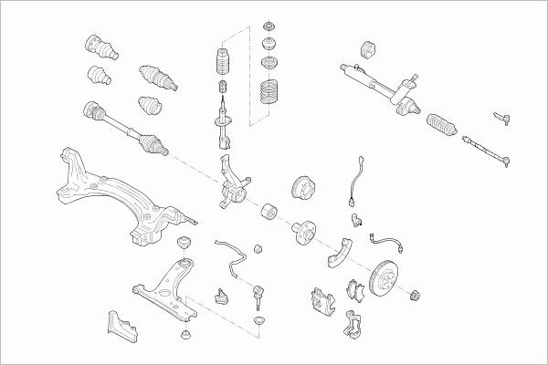 BOGE VW-LUPO-FB005 - Рулевое управление avtokuzovplus.com.ua