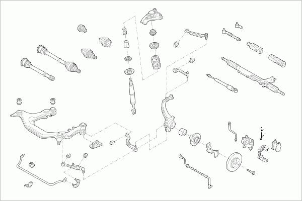 BOGE VW-PASSA-FB061 - Рулевое управление avtokuzovplus.com.ua