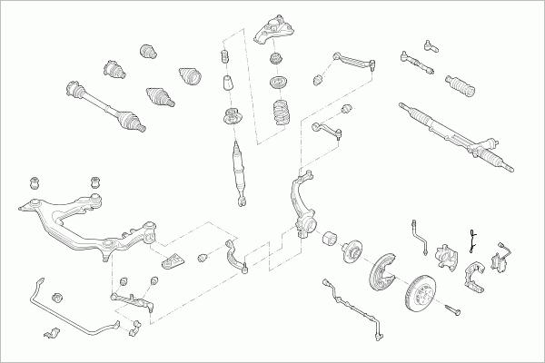 BOGE VW-PASSA-FB066 - Рульове управління autocars.com.ua