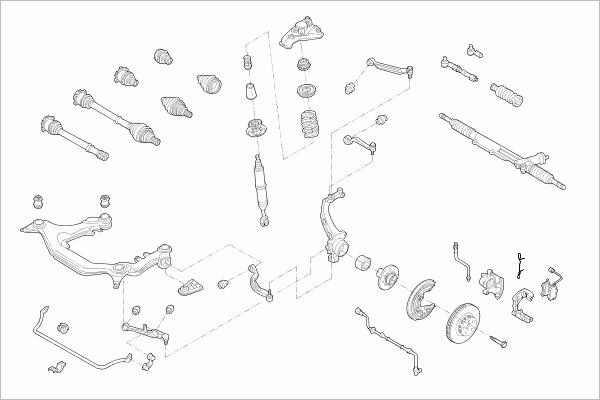 BOGE VW-PASSA-FB077 - Рульове управління autocars.com.ua